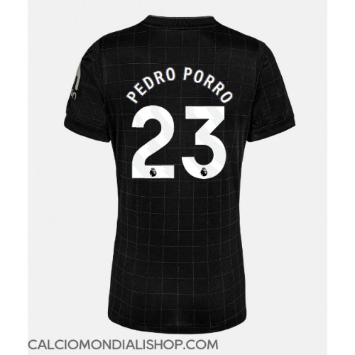 Maglie da calcio Tottenham Hotspur Pedro Porro #23 Seconda Maglia Femminile 2025-26 Manica Corta
